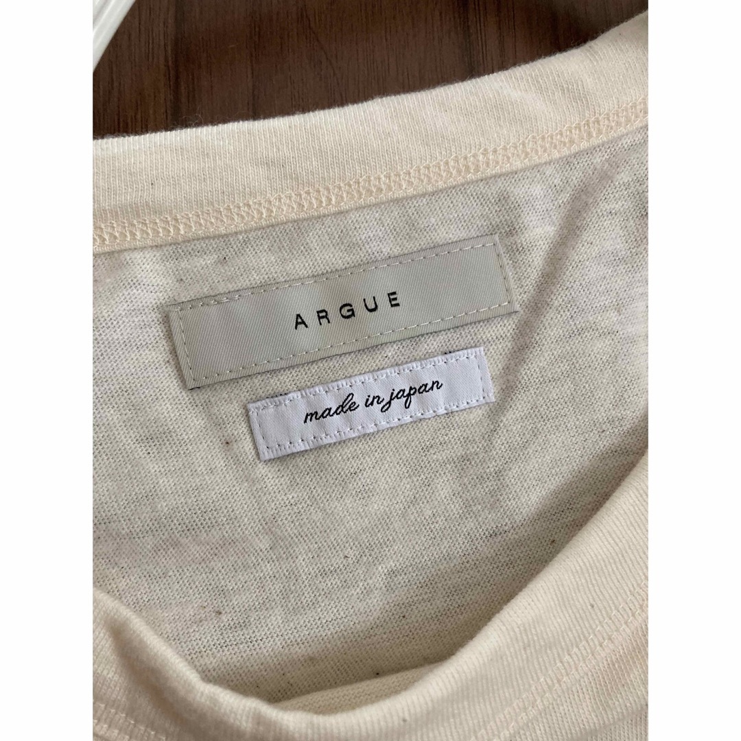 argue アーギュー　WOOL COTTON ロンT 長袖