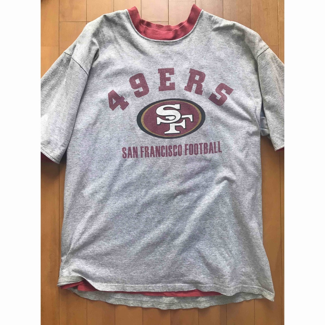 値下げ SF 49ERS リバーシブルシャツ スポーツ/アウトドアのスポーツ/アウトドア その他(アメリカンフットボール)の商品写真