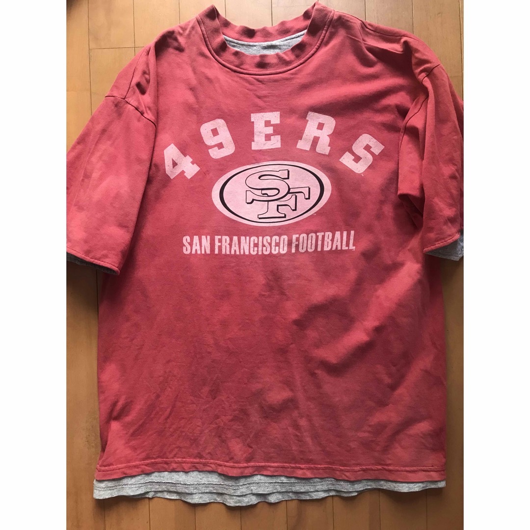 値下げ SF 49ERS リバーシブルシャツ スポーツ/アウトドアのスポーツ/アウトドア その他(アメリカンフットボール)の商品写真