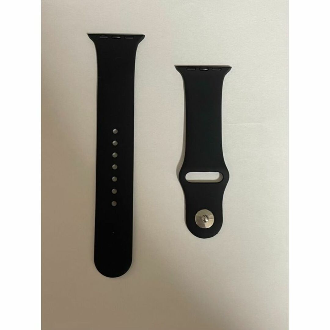 Apple watch シリコンバンド 42/44/45mm ベルト m2a レディースのファッション小物(腕時計)の商品写真