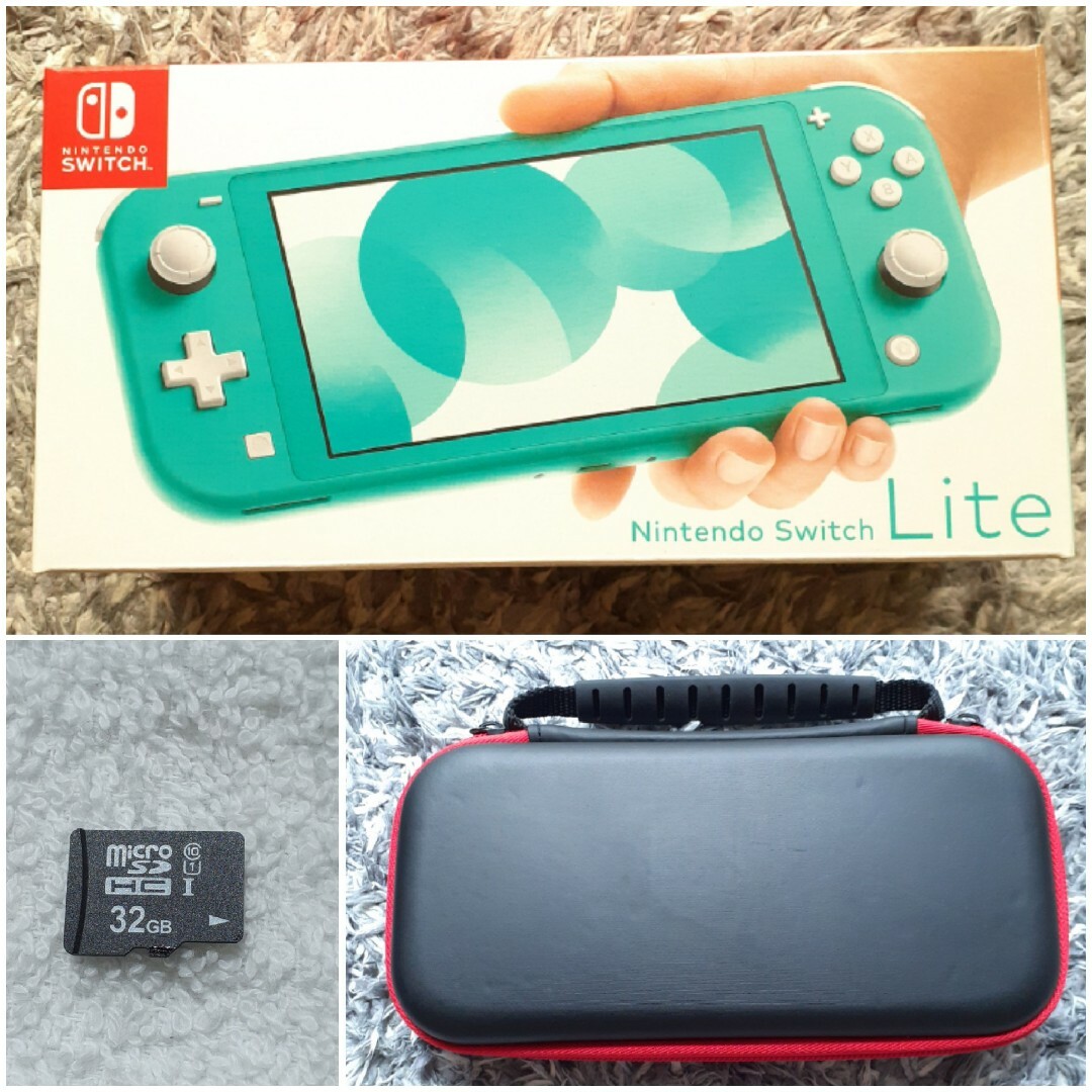 SDカード付き！Nintendo Switch LITE ターコイズ