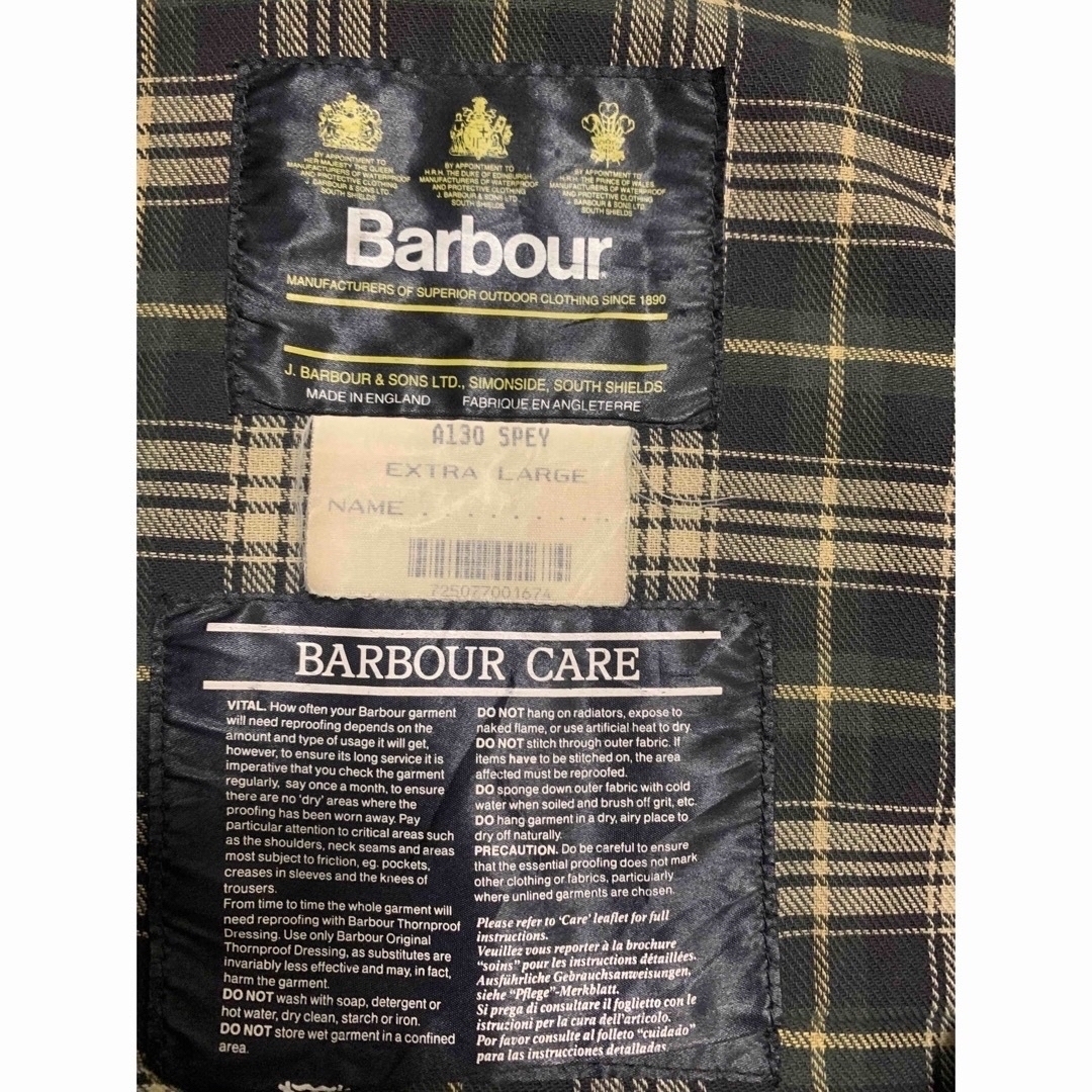 90s barbour spay vintage バブアー　スペイ