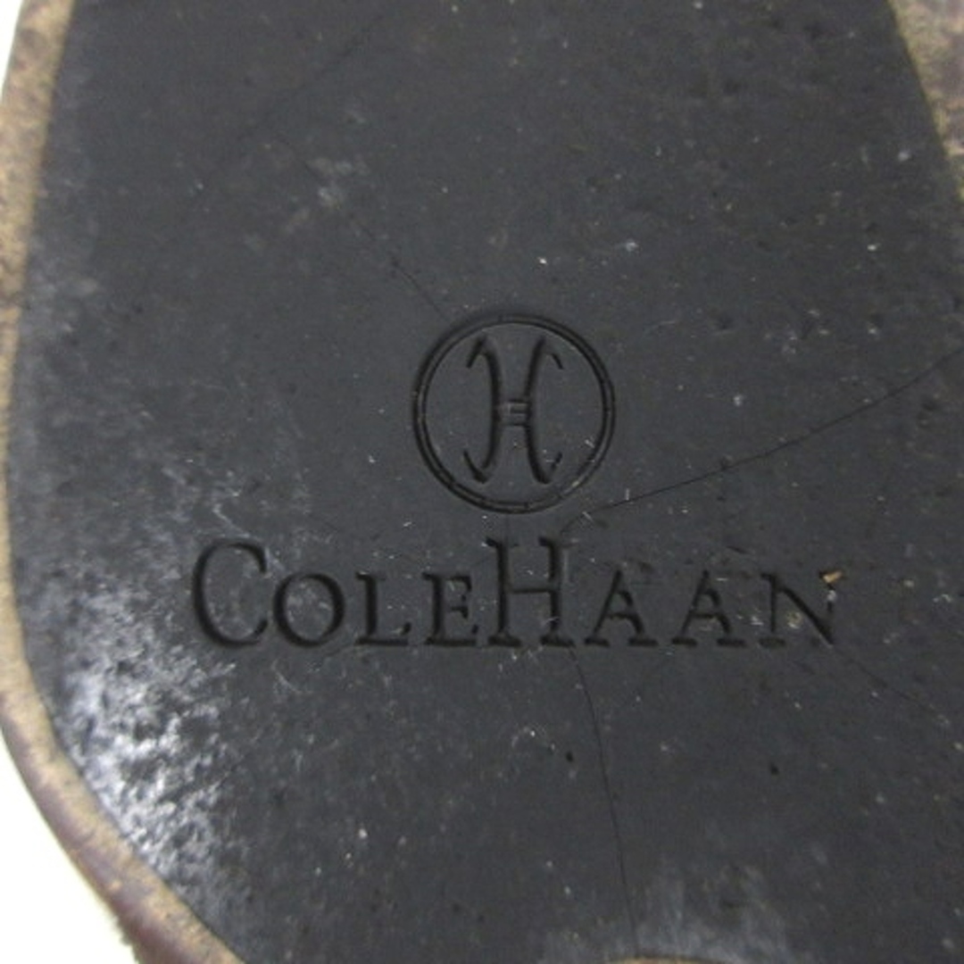 Cole Haan(コールハーン)のコールハーン ロングスエードブーツ サイドジップ 茶 6B 23.0cm相当 靴 レディースの靴/シューズ(ブーツ)の商品写真