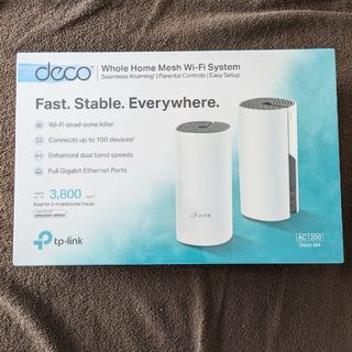 ティーピーリンク(TP-Link)の【新品・未開封】 Deco M4 2ユニット メッシュWi-Fi TP-Link(PC周辺機器)