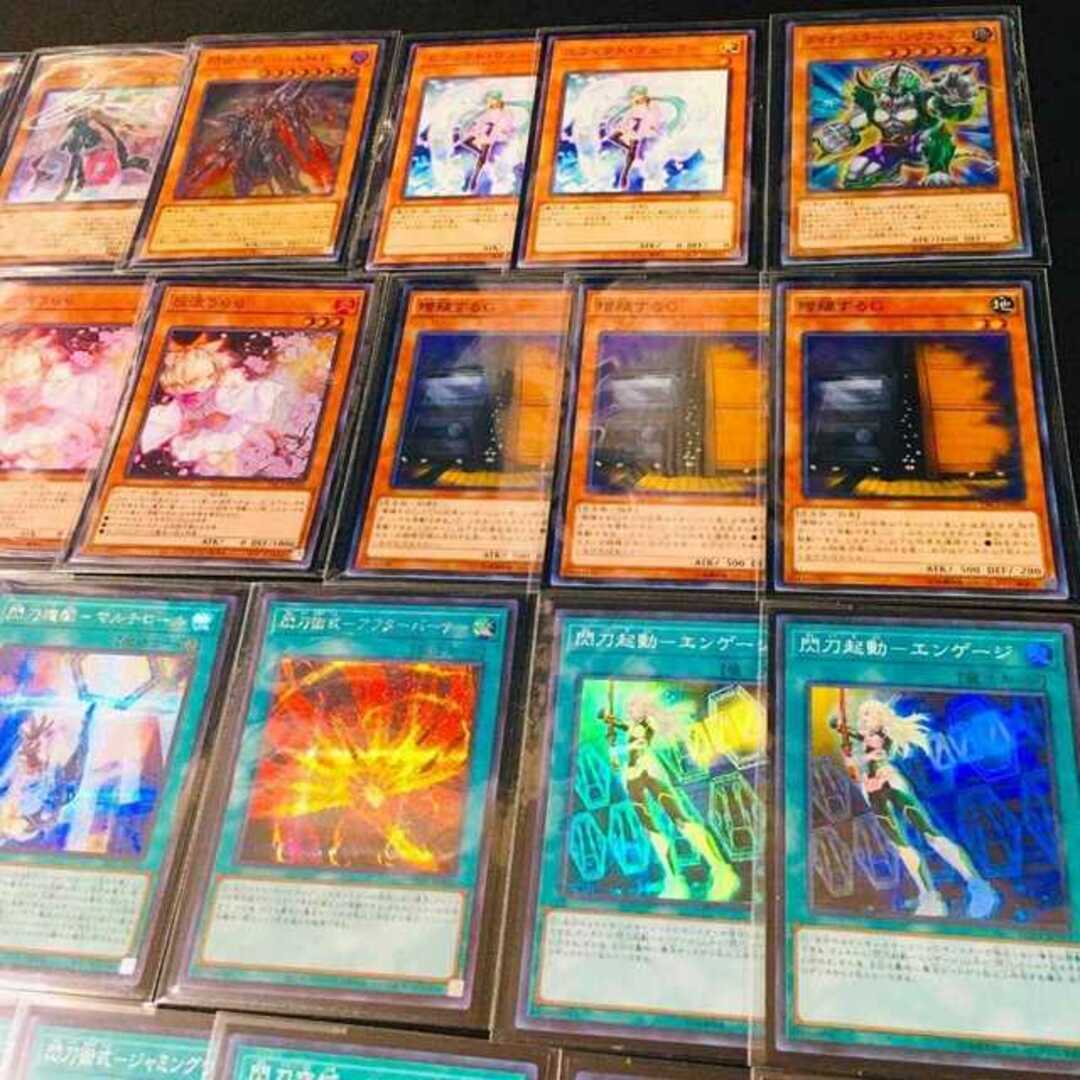 【881】遊戯王 閃刀姫 デッキ 構築済みデッキ レイ ロゼ リンケージ マルチロール シズク カイナ ジーク ハヤテ