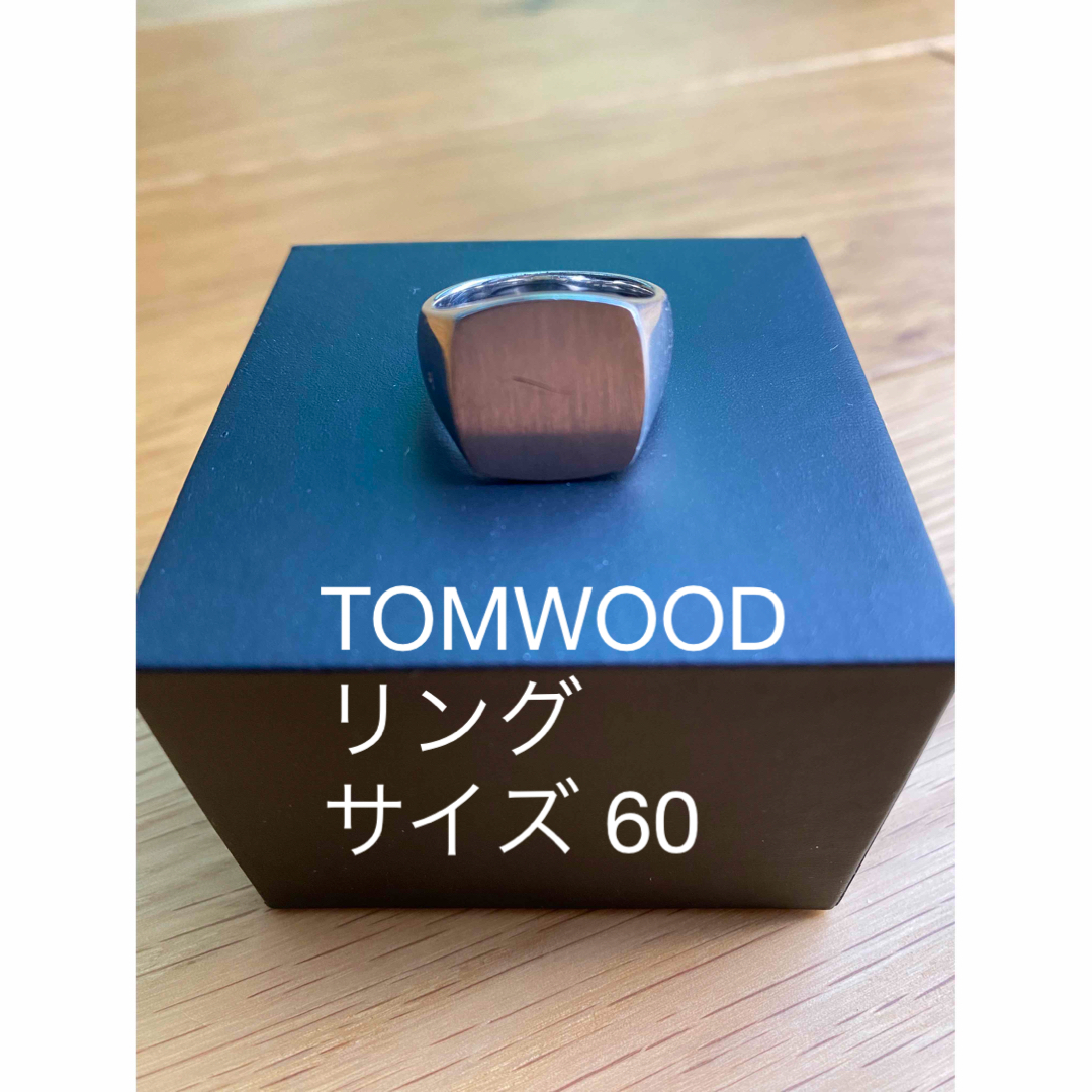 TOMWOOD Cushion Satin Ring M サイズ60