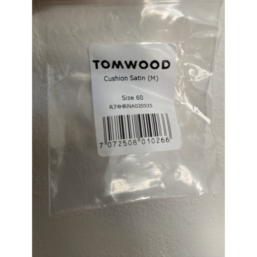 TOMWOOD Cushion Satin Ring M サイズ60 5