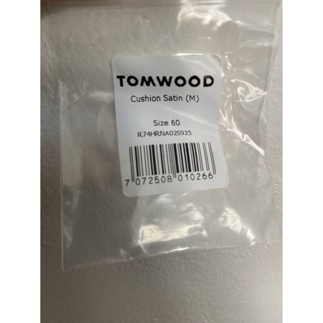 TOM WOOD(トムウッド)のTOMWOOD Cushion Satin Ring M サイズ60 メンズのアクセサリー(リング(指輪))の商品写真