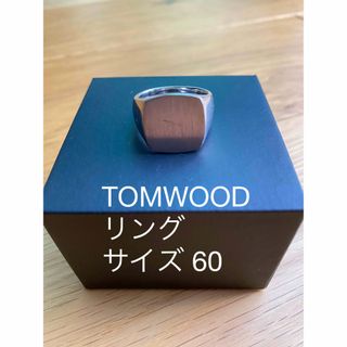 トムウッド(TOM WOOD)のTOMWOOD Cushion Satin Ring M サイズ60(リング(指輪))