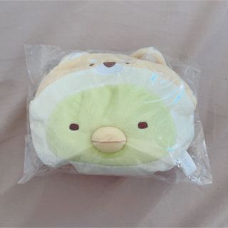 スミッコグラシ(すみっコぐらし)の新品未使用　すみっコぐらし　こいぬといぬごっこ　ぺんぎん？　フェイスポシェット(キャラクターグッズ)