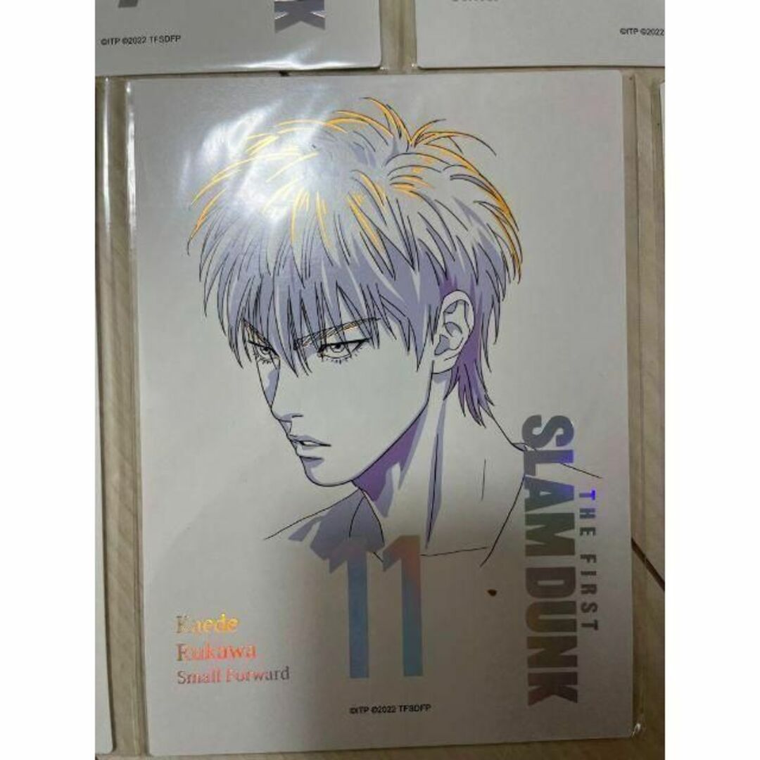 日本未発売*韓国限定】公式 スラムダンク ホログラムポストカード 5枚