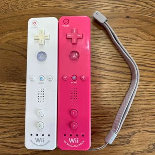 Wii コントローラー2本【動作確認済】(家庭用ゲーム機本体)