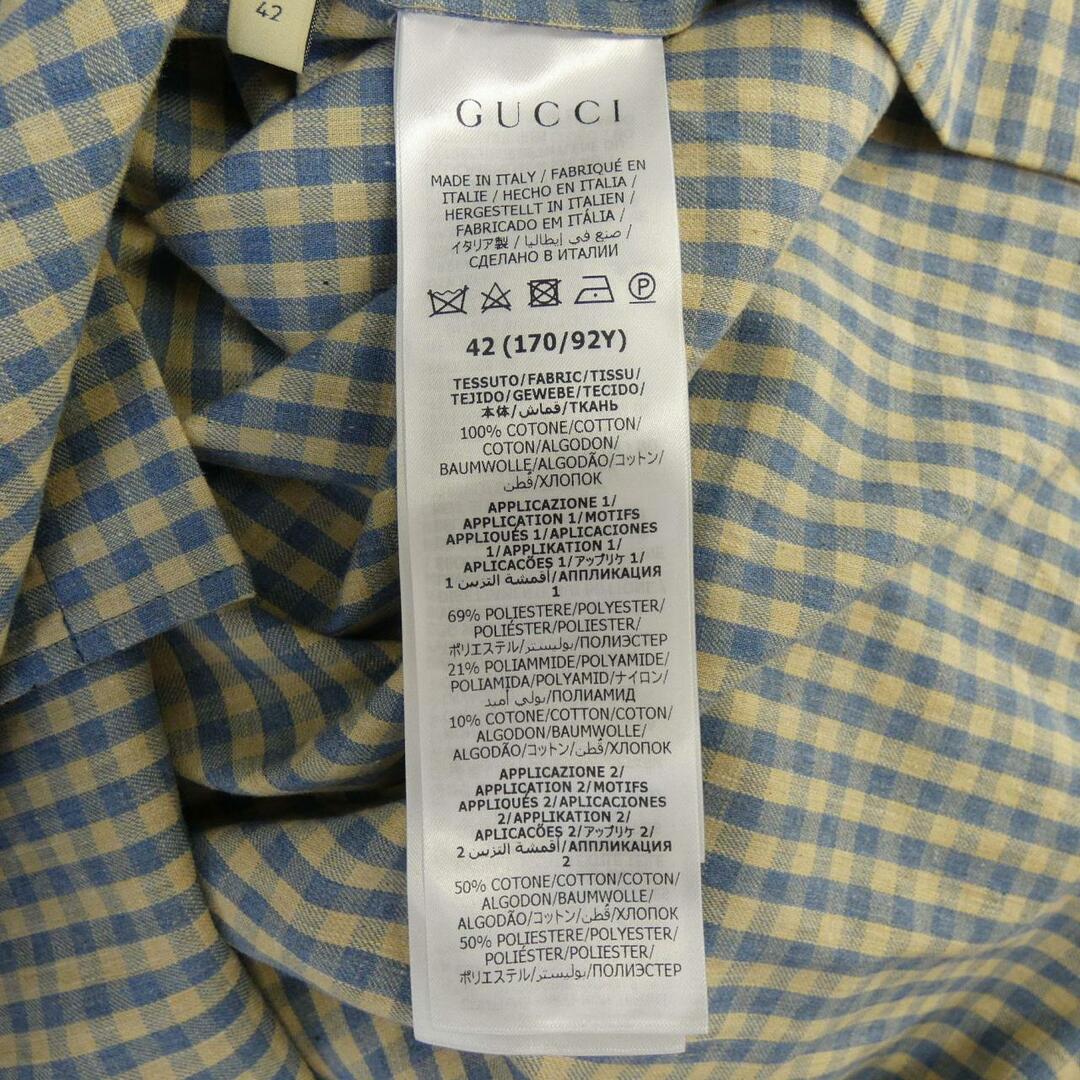 Gucci(グッチ)のグッチ GUCCI シャツ レディースのトップス(シャツ/ブラウス(長袖/七分))の商品写真