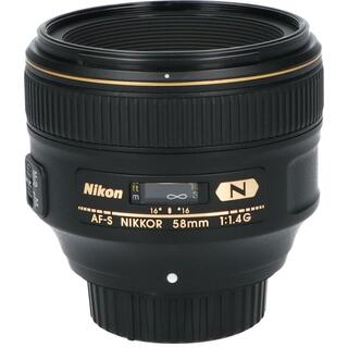 ニコン(Nikon)のＮＩＫＯＮ　ＡＦ－Ｓ５８ｍｍ　Ｆ１．４Ｇ(レンズ(ズーム))