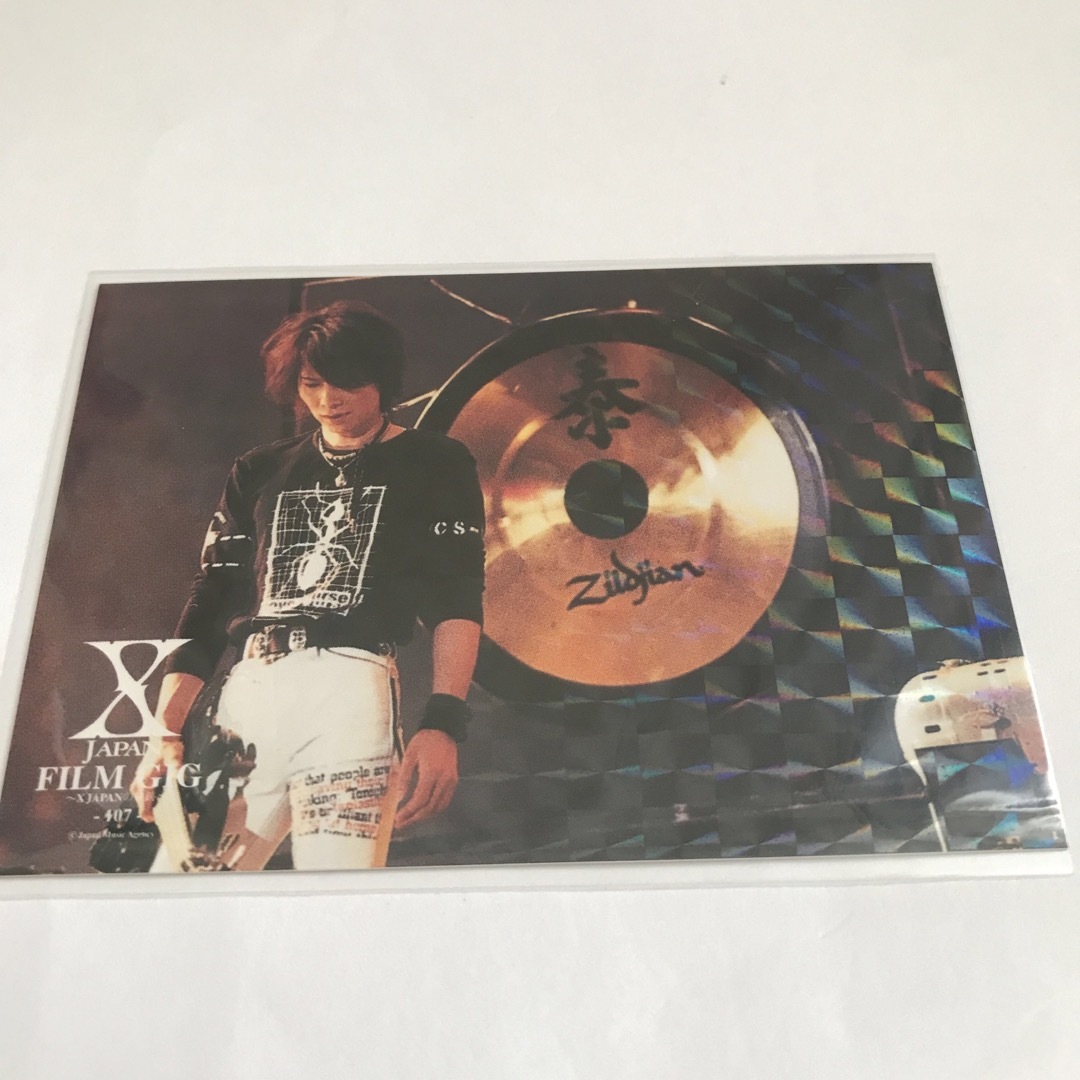 X JAPAN FILM GIG カード hide YOSHIKI Toshl