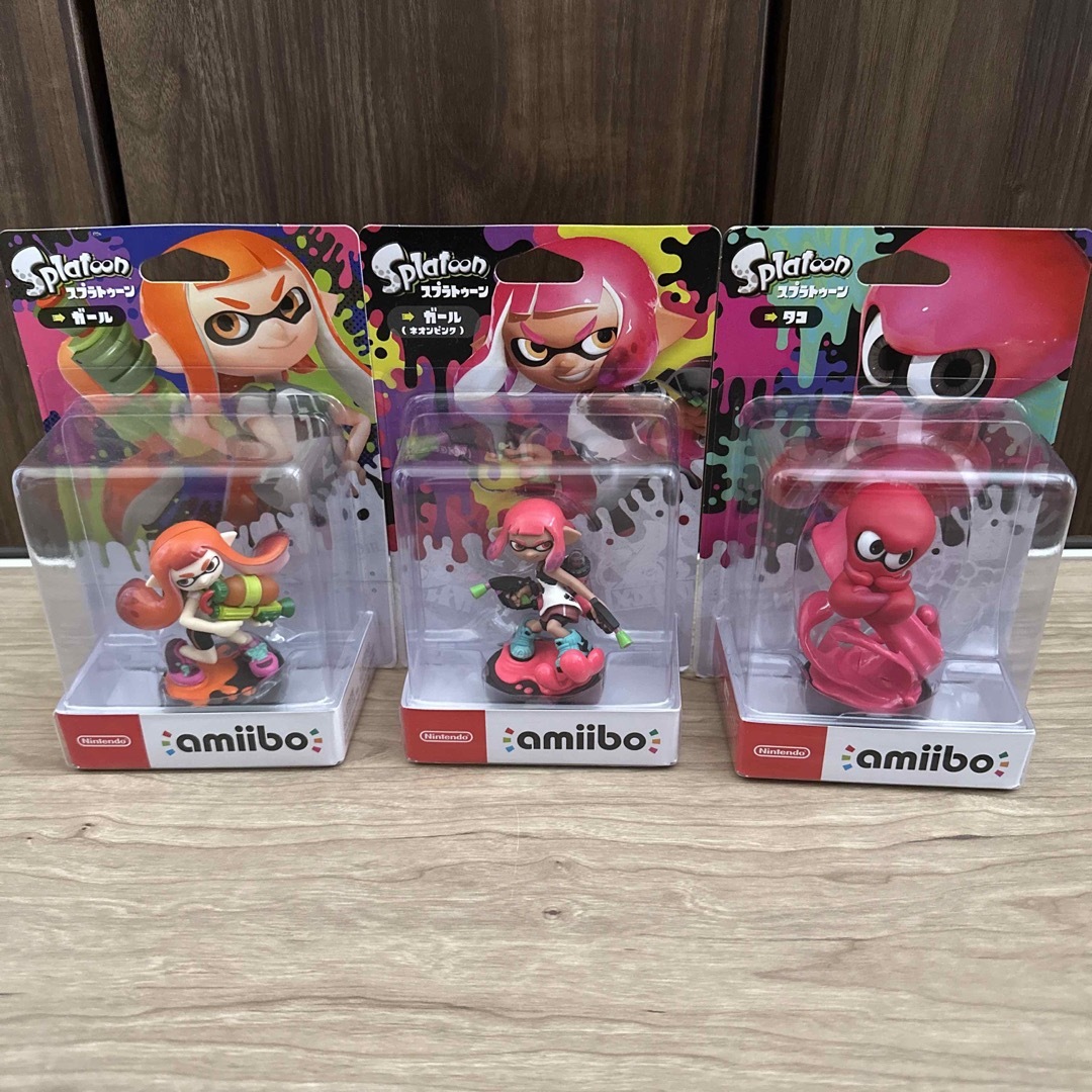 スプラトゥーン amiibo タコ ガール