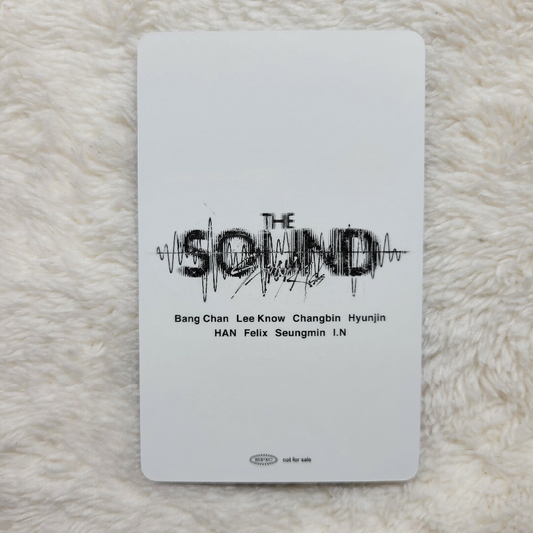 Stray Kids(ストレイキッズ)の『THE SOUND』ユニットカード Lee Know × I.N エンタメ/ホビーのCD(K-POP/アジア)の商品写真