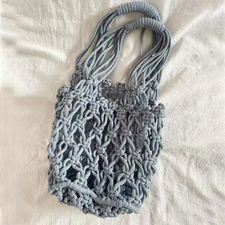 【並行輸入】編みバッグ バッグ 巾着付き レディース かわいい lbebag212(かごバッグ/ストローバッグ)
