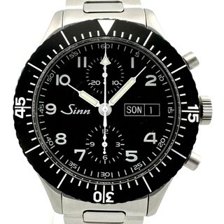 シン(SINN)のSINN 155.AUTO LIMITED クロノグラフ デイデイト 限定 ジン(腕時計(アナログ))