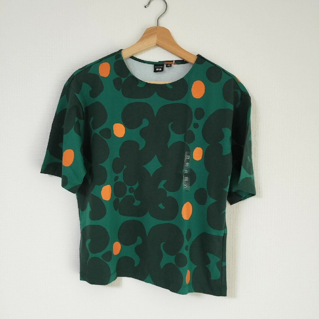 新品タグ付き　 マリメッコ　marimekko  ウニッコ　Tシャツ　水色