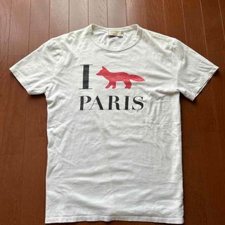 メゾンキツネ(MAISON KITSUNE')のメゾンキツネ Tシャツ  ロゴ入り(Tシャツ/カットソー(半袖/袖なし))