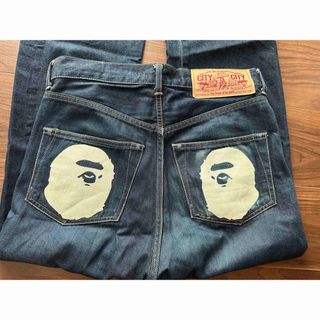 A BATHING APE - A BATHING APE|アベイシングエイプ デニムの通販 by