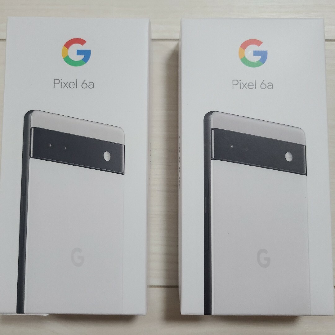 Google Pixel - 【2台セット】新品未使用 pixel 6a 本体 ホワイト UQ ...