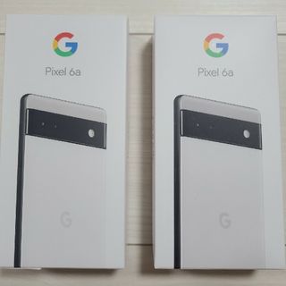 新品未使用 Pixel 6a ホワイト、グリーン2台