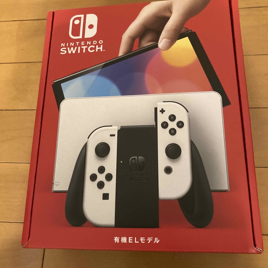 家庭用ゲーム機本体Nintendo Switch 有機ELモデル Joy-Con(L)/(R) ホ