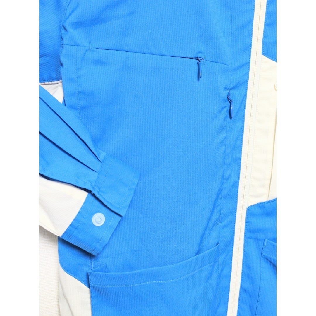 MIZUNO(ミズノ)のMizuno　ミズノ　ライト　ジャケット　9　ブルー　青　長袖　キャンプ　釣り レディースのジャケット/アウター(その他)の商品写真