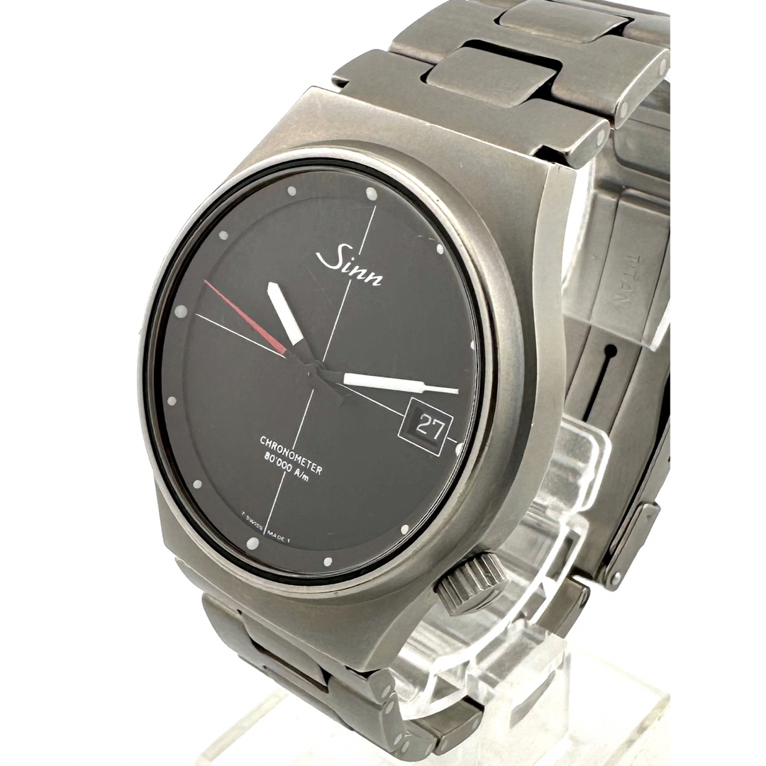 SINN - SINN 244TI.F クロノメーター チタン 自動巻き時計 ジンの通販 SINN - SINN 244TI.F クロノメーター チタン 自動巻き時計 ジンの通販