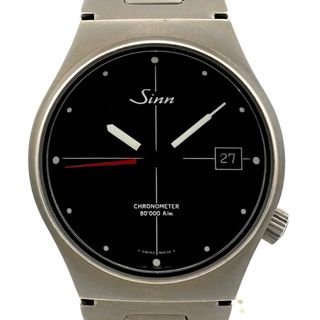 シン(SINN)のSINN 244TI.F クロノメーター チタン 自動巻き時計 ジン(腕時計(アナログ))