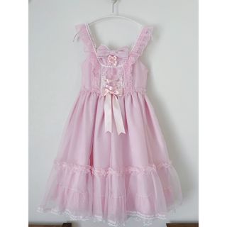 アンジェリックプリティー(Angelic Pretty)のLovely オーガンジーJSK(ひざ丈ワンピース)