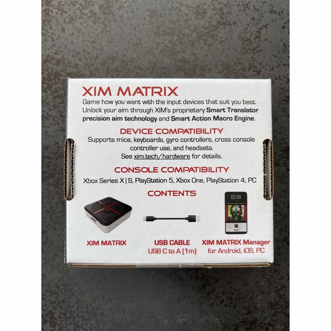 新品未開封XIM MATRIX