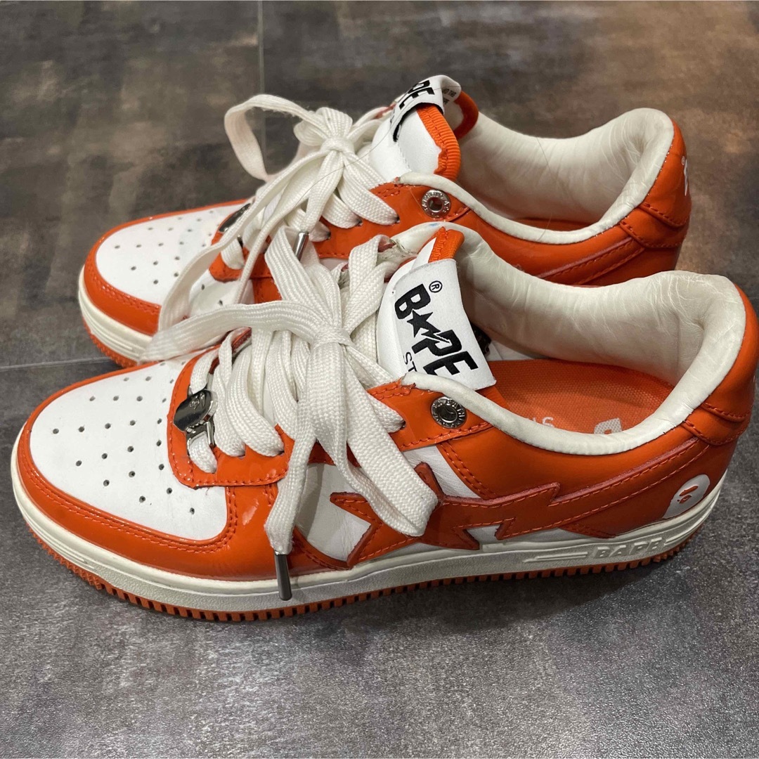 A BATHING APE(アベイシングエイプ)のA BATHING APE®︎ BAPE STA Low "Orange" レディースの靴/シューズ(スニーカー)の商品写真