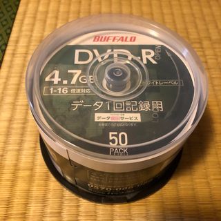 《未使用》バッファロー　DVD-R  50枚(その他)