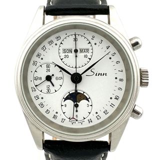 シン(SINN)のSINN 6006 クロノグラフ トリプルカレンダー ムーンフェイズ(腕時計(アナログ))