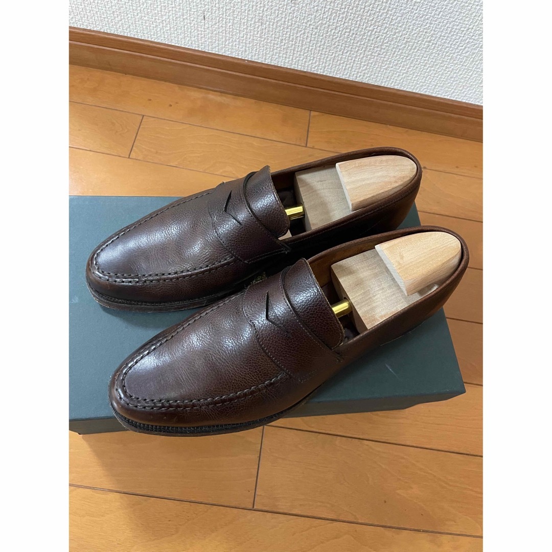 メンズCROCKETT&JONES バーニーズNY別注　コインローファー