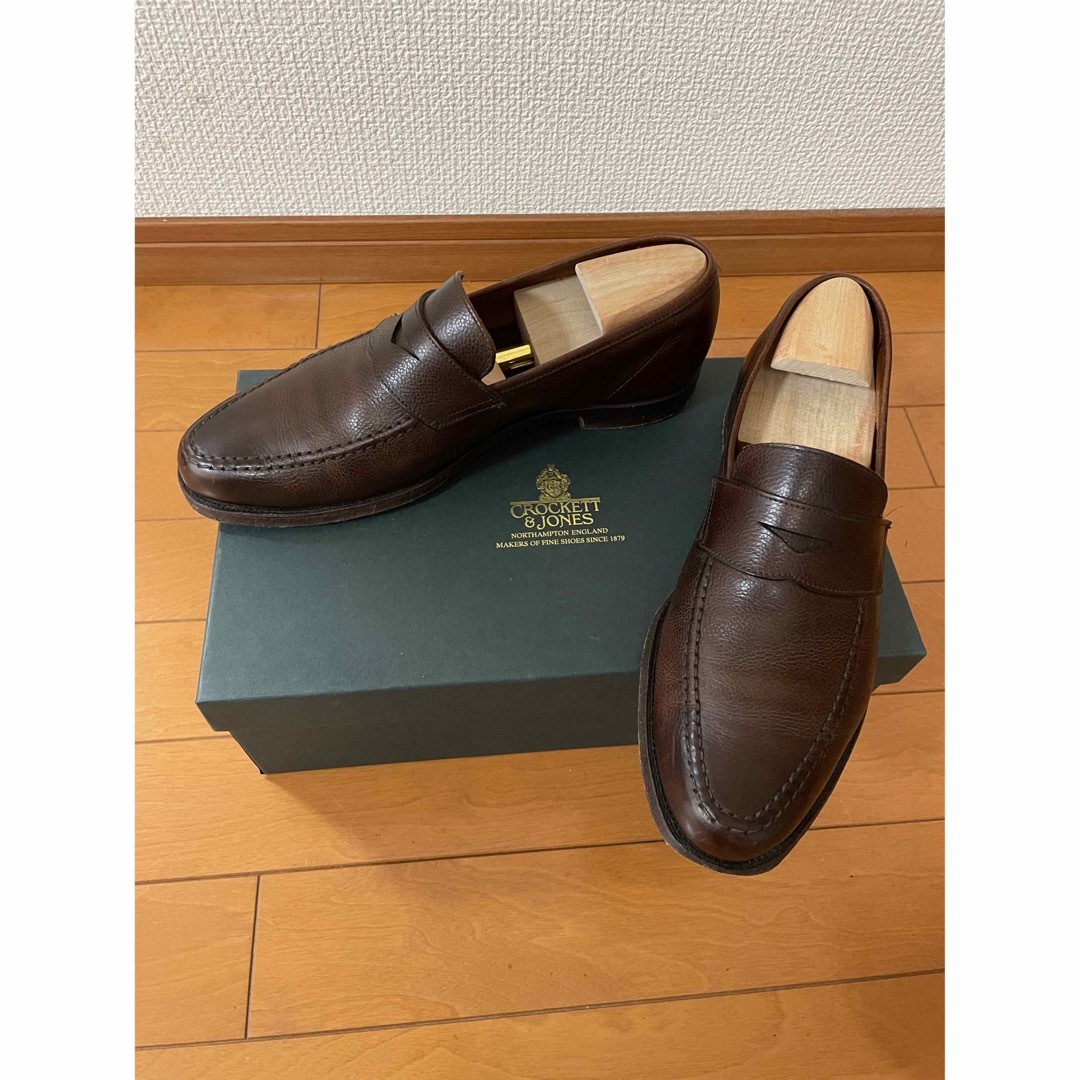 CROCKETT&JONES バーニーズNY別注 コインローファー