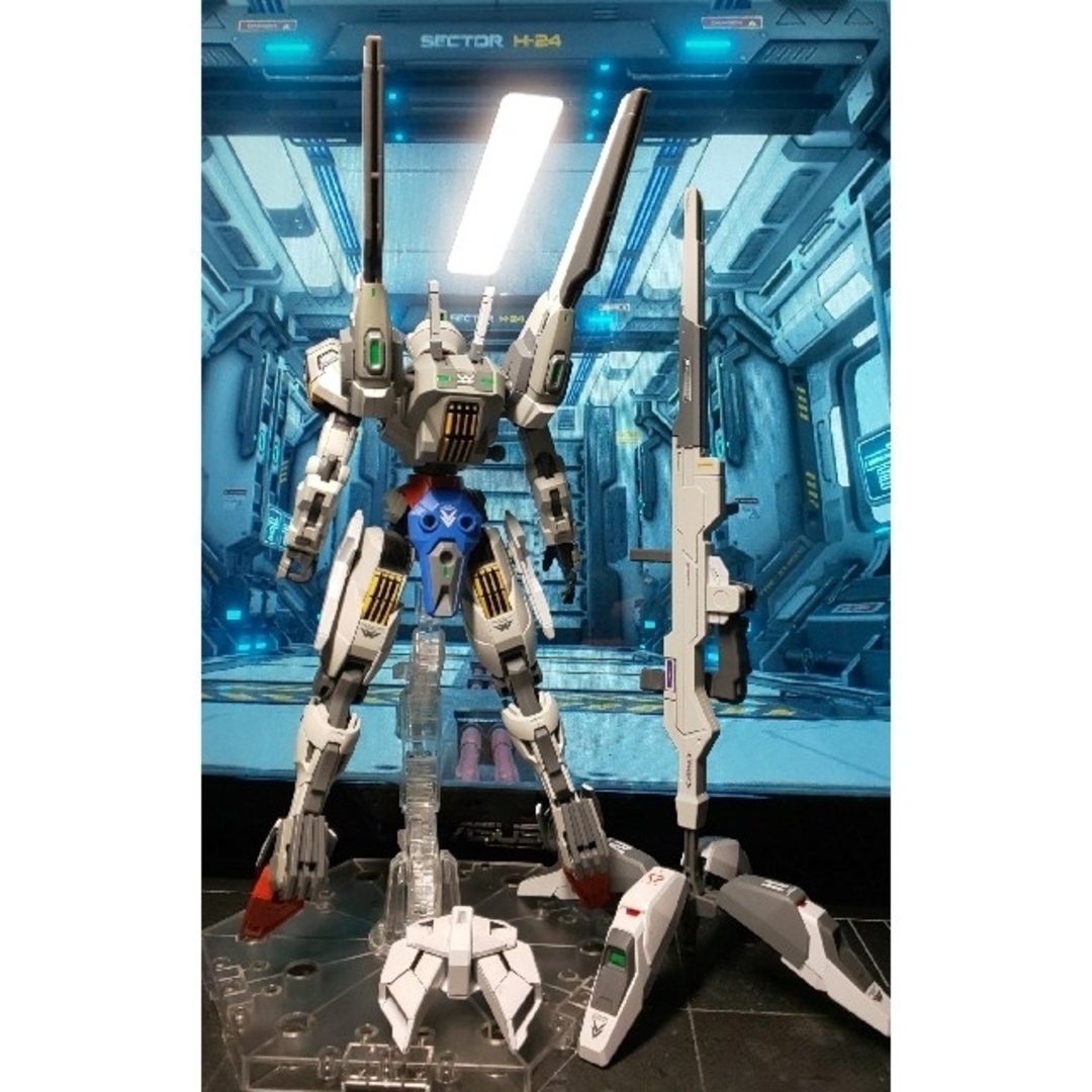 BANDAI(バンダイ)のHG 水星の魔女ガンダム キャリバーンVer.改 完成品 エンタメ/ホビーのおもちゃ/ぬいぐるみ(模型/プラモデル)の商品写真