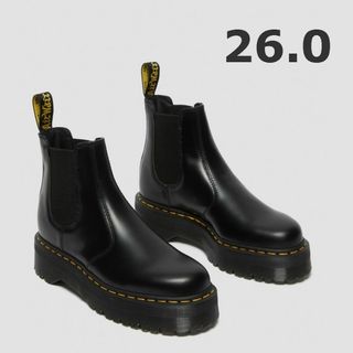 ドクターマーチン(Dr.Martens)の26 新品ドクターマーチン ショート チェルシーブーツ スムース レザー 黒(ブーツ)