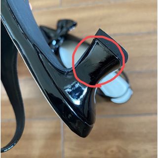 giunon パンプス リボン取り外し L ※サイズ注意点有り