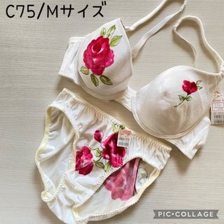 【匿名発送】☆C70/Mサイズ☆新品未使用品☆(ブラ&ショーツセット)