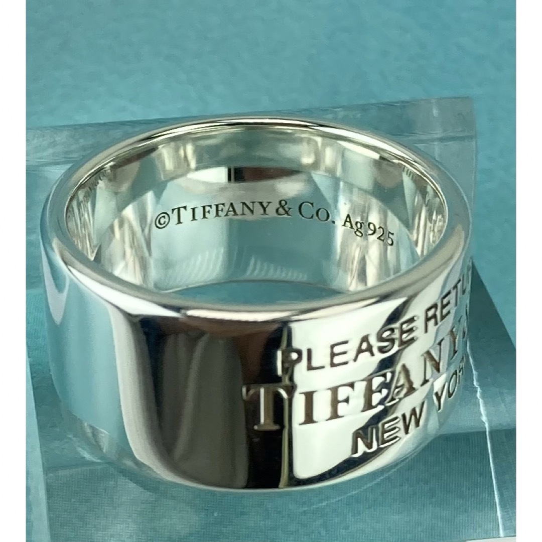 Tiffany\u0026 Co. リターントゥ ティファニー  ワイドリング Ag925