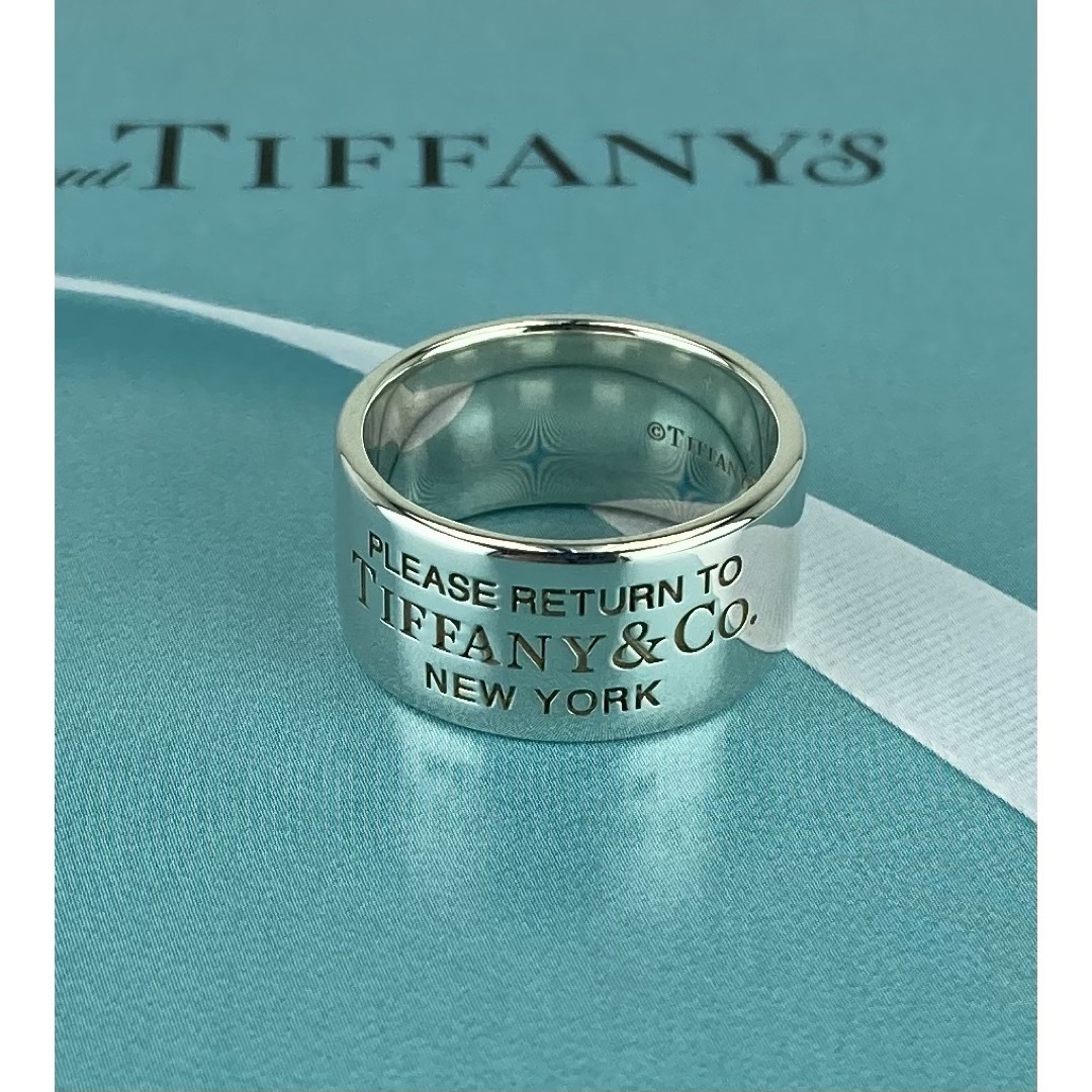 Tiffany\u0026 Co. リターントゥ ティファニー  ワイドリング Ag925