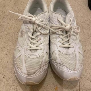 ウィンブルドン(WIMBLEDON（ASAHI SHOES）)の来週まで　スニーカー　白　26.5 EEE(スニーカー)