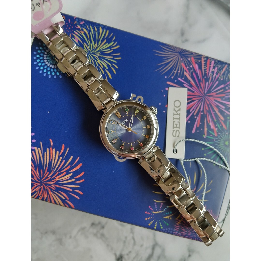 SEIKO - セイコーソーラー腕時計 新品美品 クリスタルインデックス