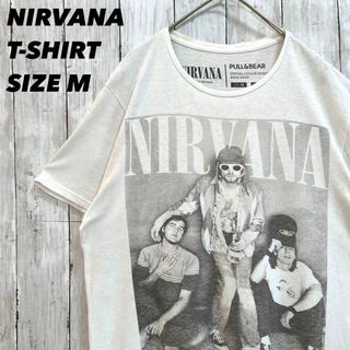 ロックバンド Tシャツ古着 NIRVANAニルヴァーナ ビッグプリント T