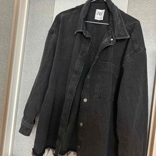 ザラ(ZARA)のZARA オーバーサイズ　デニムジャケット(Gジャン/デニムジャケット)