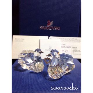 スワロフスキー(SWAROVSKI)の＊SWAROVSKI オーナメント＊(ぬいぐるみ)